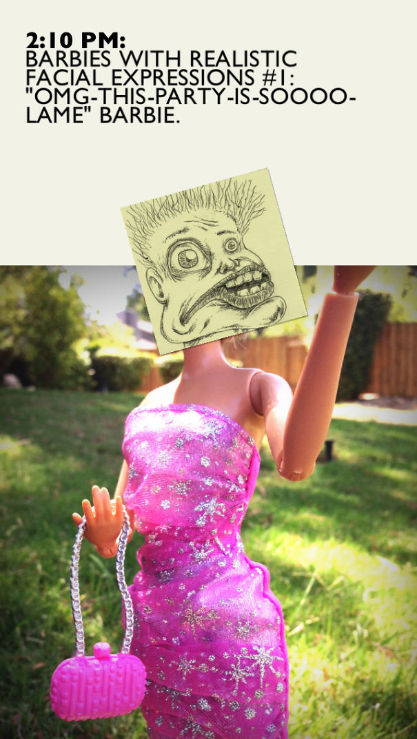 My Phone Series Shows Barbies With Their Real Expressions My Phone Series Shows Barbies With Their Real Expressions