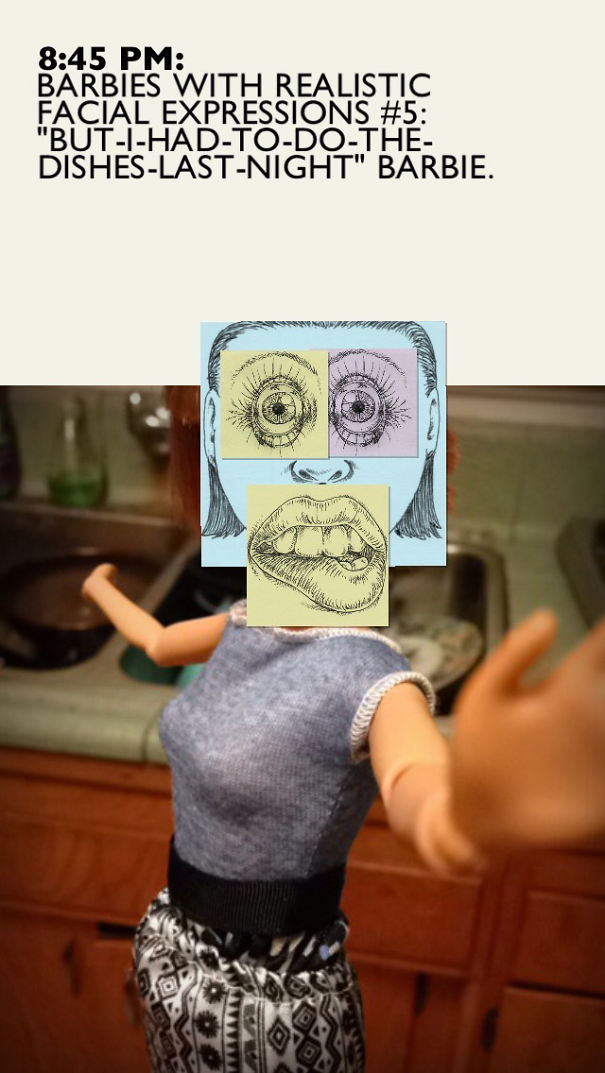 My Phone Series Shows Barbies With Their Real Expressions My Phone Series Shows Barbies With Their Real Expressions