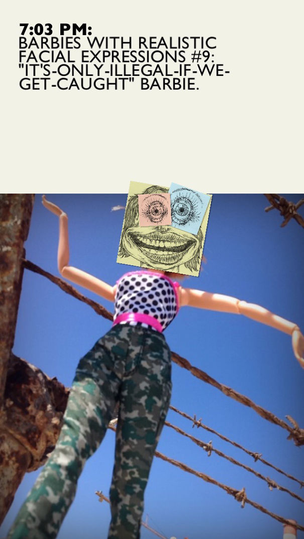 My Phone Series Shows Barbies With Their Real Expressions My Phone Series Shows Barbies With Their Real Expressions