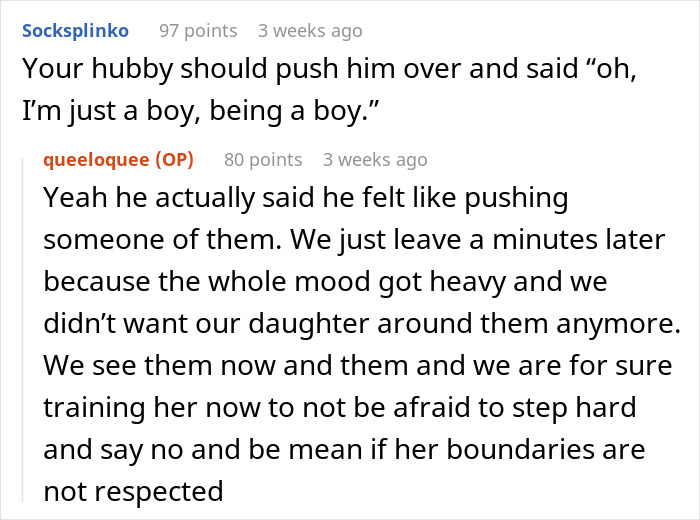 Mom Refuses To Discipline Son For Bullying A Girl At The Playground, Blames It On His Gender Instead Mom Refuses To Discipline Son For Bullying A Girl At The Playground, Blames It On His Gender Instead