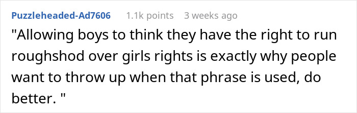 Mom Refuses To Discipline Son For Bullying A Girl At The Playground, Blames It On His Gender Instead Mom Refuses To Discipline Son For Bullying A Girl At The Playground, Blames It On His Gender Instead