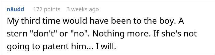 Mom Refuses To Discipline Son For Bullying A Girl At The Playground, Blames It On His Gender Instead Mom Refuses To Discipline Son For Bullying A Girl At The Playground, Blames It On His Gender Instead