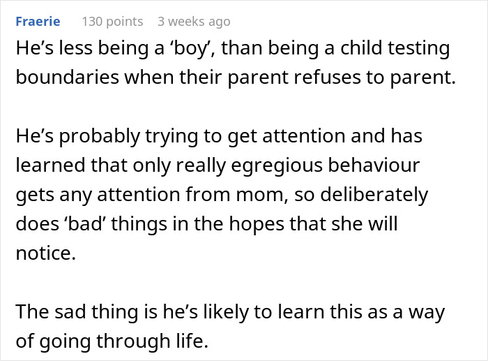 Mom Refuses To Discipline Son For Bullying A Girl At The Playground, Blames It On His Gender Instead Mom Refuses To Discipline Son For Bullying A Girl At The Playground, Blames It On His Gender Instead