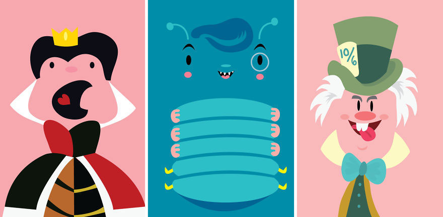 I Make Minimalist Classic Fairytales Characters I Make Minimalist Classic Fairytales Characters