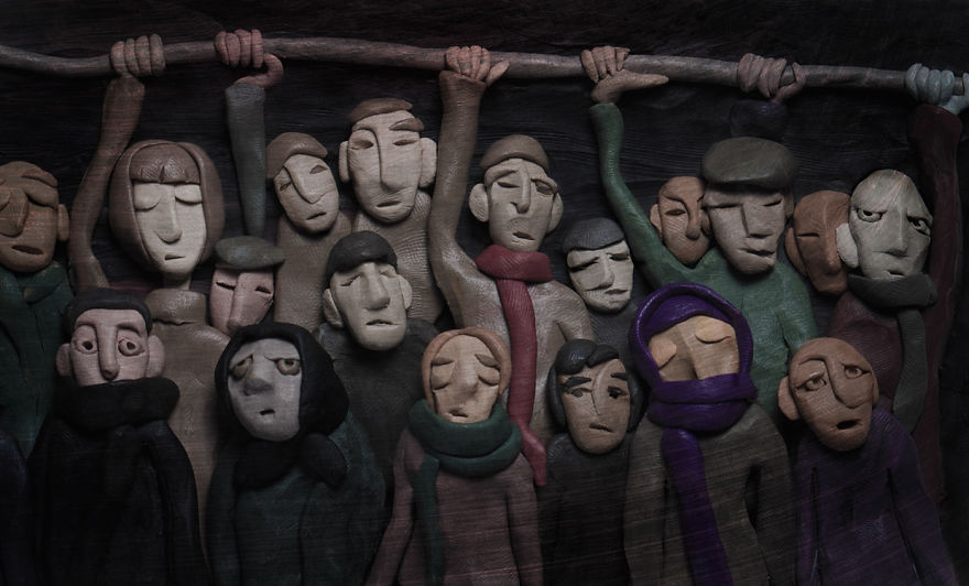 Plasticine Pictures: I Turned My School Hobby Into Art Plasticine Pictures: I Turned My School Hobby Into Art