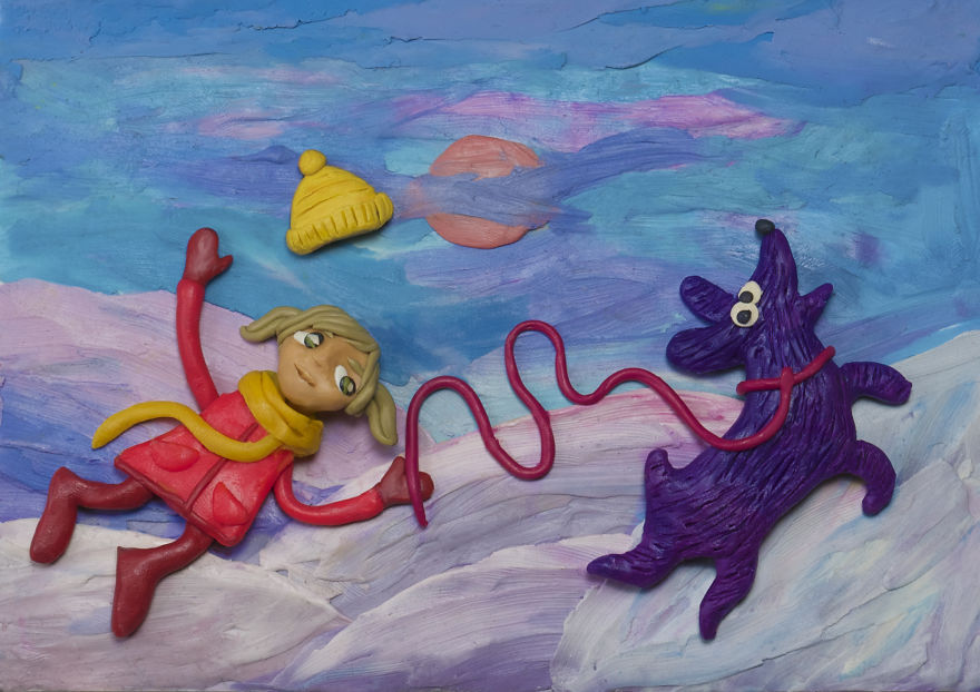 Plasticine Pictures: I Turned My School Hobby Into Art Plasticine Pictures: I Turned My School Hobby Into Art