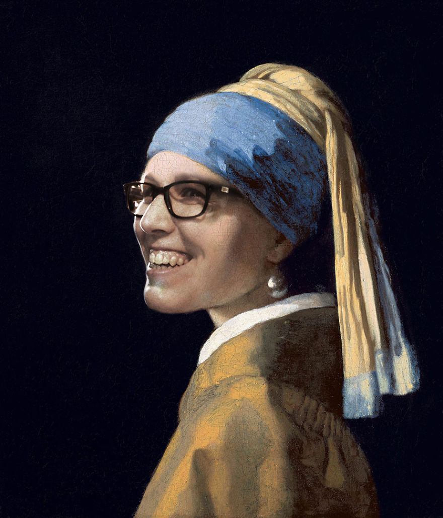 Designer Turns His Co-workers Into Famous Paintings