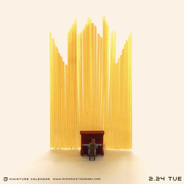 Japanese Artist Creates Fun Miniature Dioramas Every Day For 5 Years Japanese Artist Creates Fun Miniature Dioramas Every Day For 5 Years