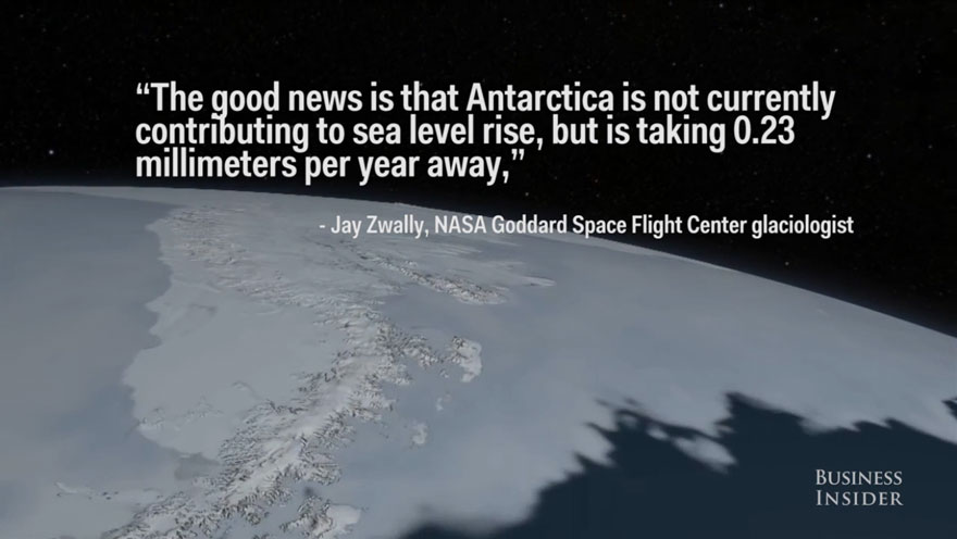 NASA Study Shows That Antarctica Is Actually Gaining More Ice Than It’s Losing NASA Study Shows That Antarctica Is Actually Gaining More Ice Than It’s Losing