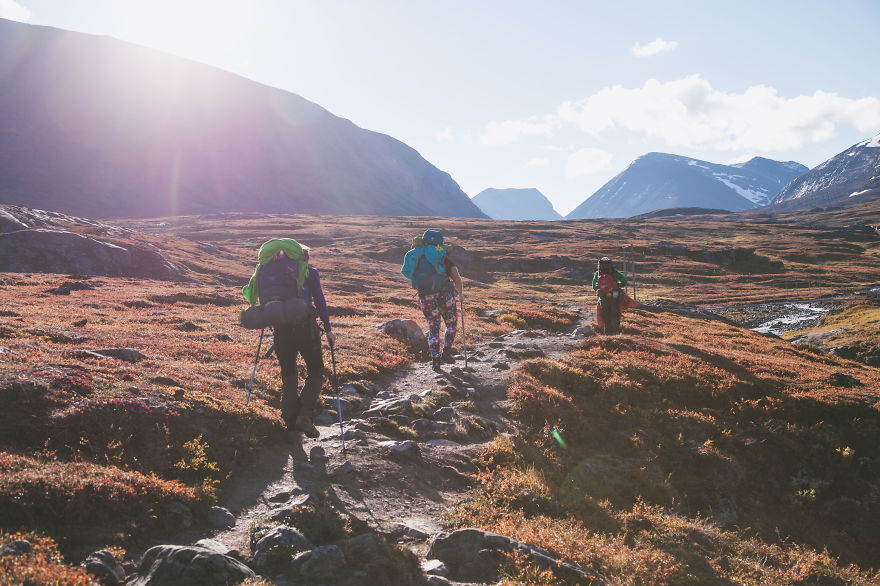 To Escape My Daily Routine, I Walked 130km Through Northern Sweden To Escape My Daily Routine, I Walked 130km Through Northern Sweden