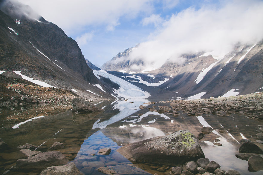 To Escape My Daily Routine, I Walked 130km Through Northern Sweden To Escape My Daily Routine, I Walked 130km Through Northern Sweden