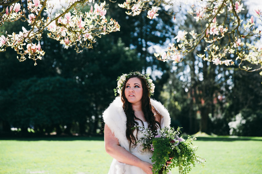 Memorial Photo Shoot: Fiancé Passed Away One Month Before Wedding Day