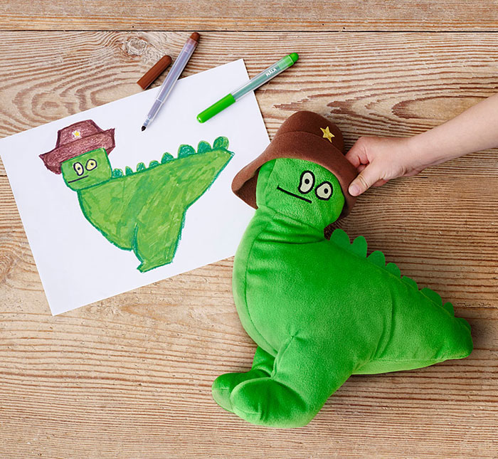 IKEA Turned Children’s Drawings Into Real Plush Toys To Raise Money For Charity