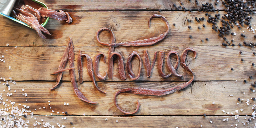 Food Typography: We Turned Foods Into The Words That Represent Them Food Typography: We Turned Foods Into The Words That Represent Them