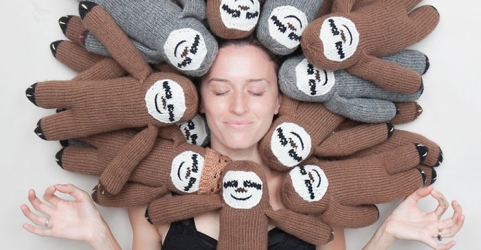 I Made Sloth Onesies For My Son And I To Wear On Halloween