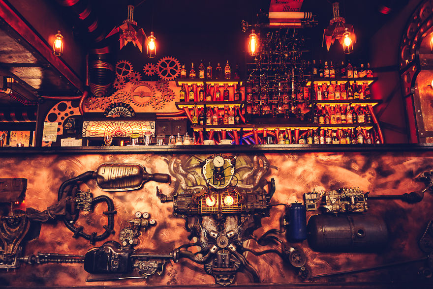 The First Kinetic Steampunk Bar In The World Opens In Romania