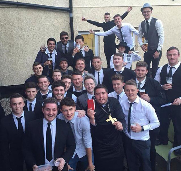 Friends Hold Fake Funeral For Friend Who Is Always With His Girlfriend