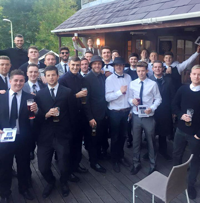 Friends Hold Fake Funeral For Friend Who Is Always With His Girlfriend