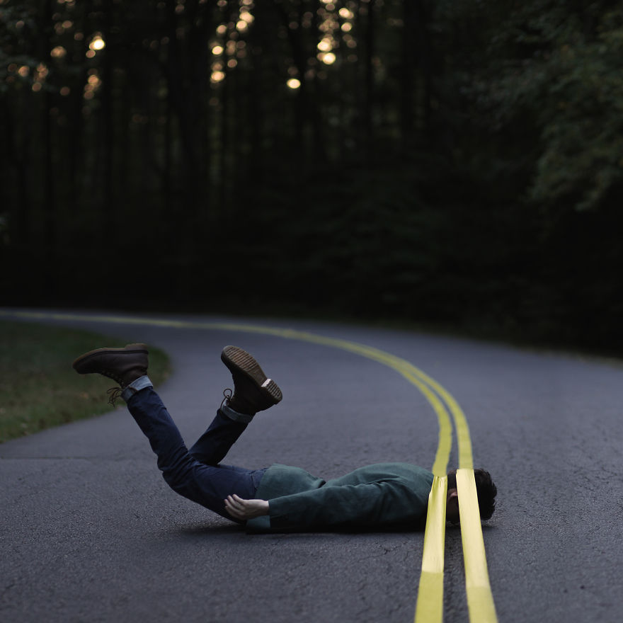 Bizarre Self-Portraits By Ben Zank