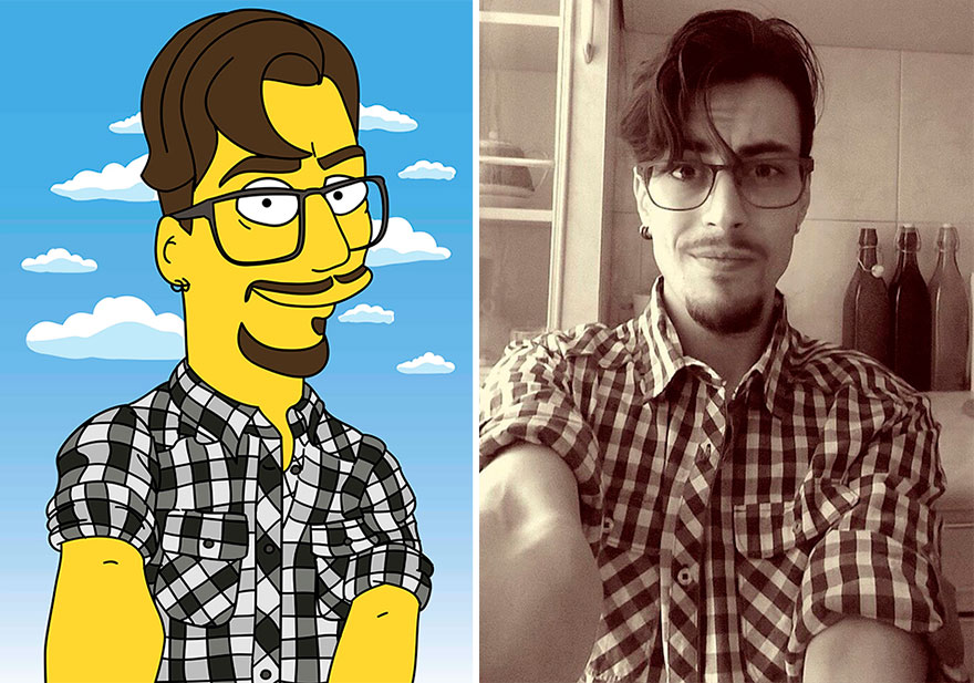 I Simpsonize Random People’s Photos To Make Them Smile I Simpsonize Random People’s Photos To Make Them Smile