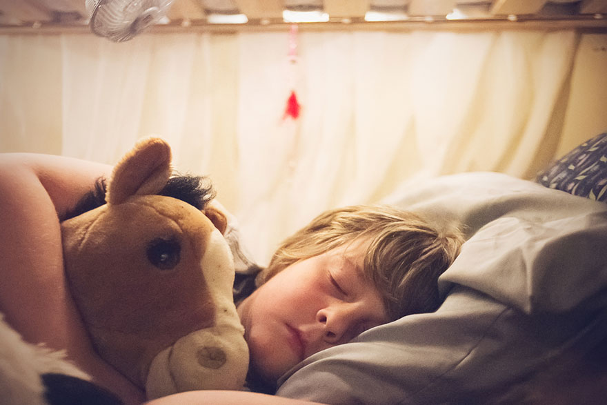 Mom Hacks IKEA Beds, Creating A Superbed That Fits All 7 Family Members