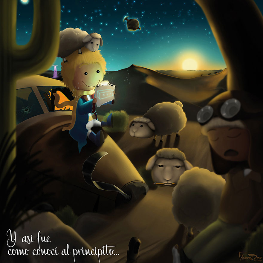 150 Artists Collaborate To Illustrate The Book Le Petit Prince