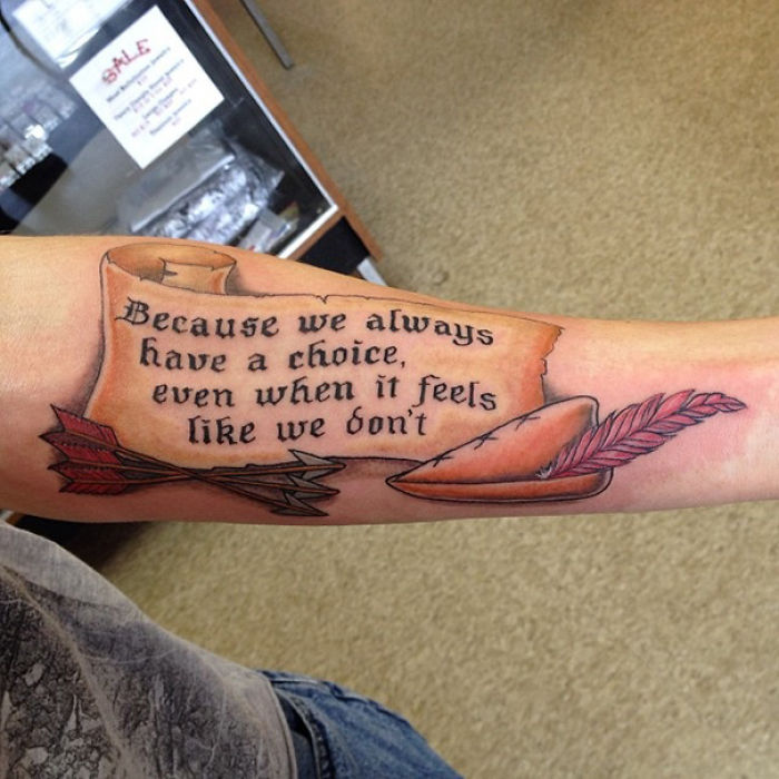 80 Book-Inspired Tattoos For Bookworms