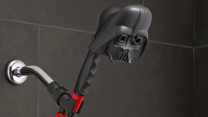Star Wars Showerheads Will Let You Bathe In Vader’s Tears