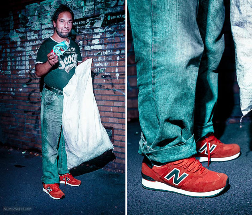 We Asked Homeless People To Model Our New Sneakers To Encourage People To Donate We Asked Homeless People To Model Our New Sneakers To Encourage People To Donate