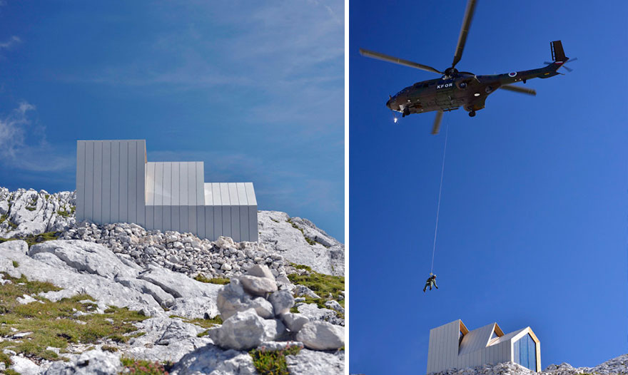Cozy Alpine Shelter For Climbers That We Built On Slovenian Alps