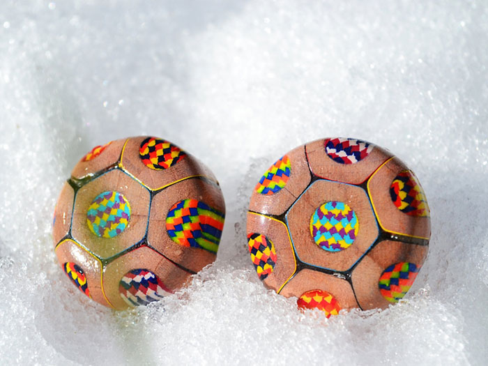 Jewelry Made From Coloured Pencils By Czech Artist