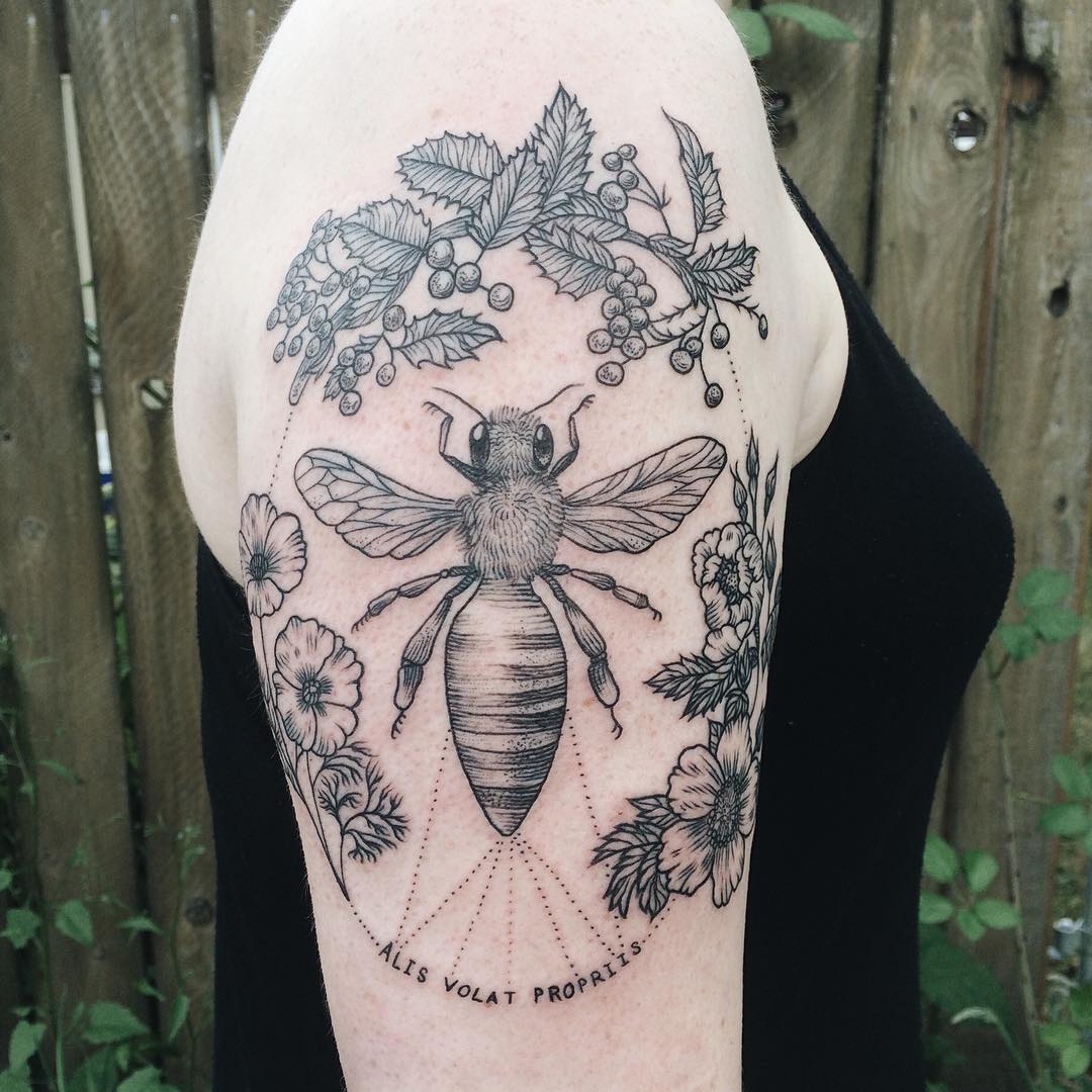 Magical Flora & Fauna Tattoos Inspired By Vintage Drawings Magical Flora & Fauna Tattoos Inspired By Vintage Drawings