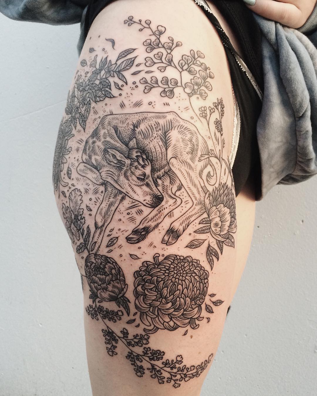 Magical Flora & Fauna Tattoos Inspired By Vintage Drawings Magical Flora & Fauna Tattoos Inspired By Vintage Drawings
