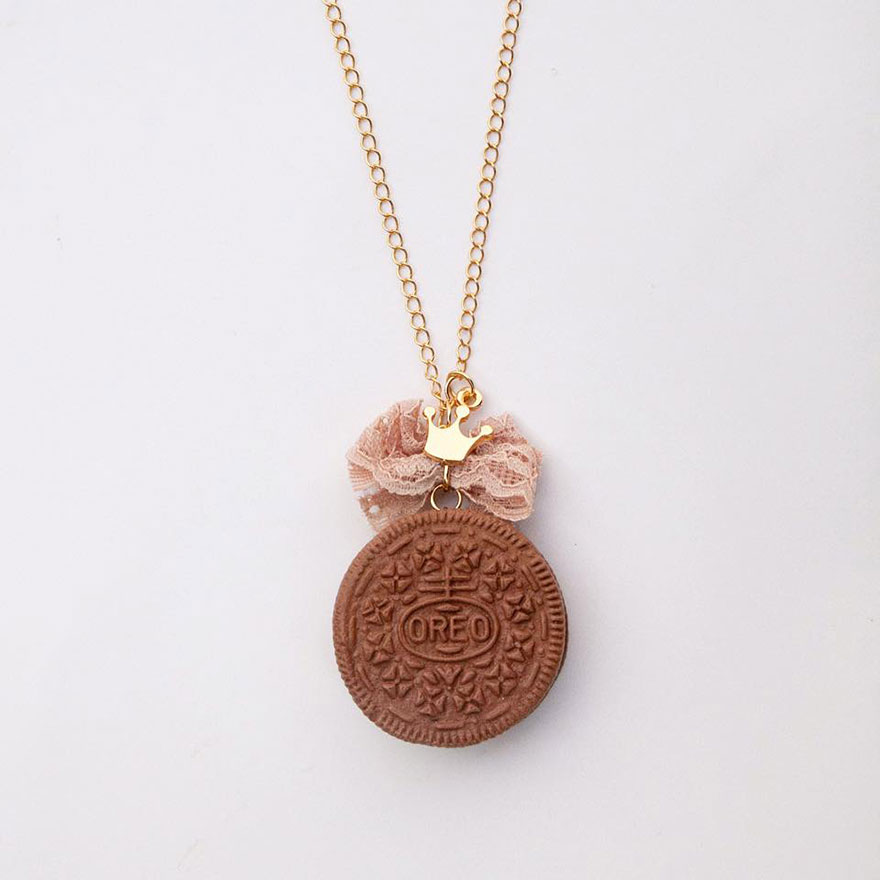 Miniature Food Jewellery Made By Greek Designer Ilianne