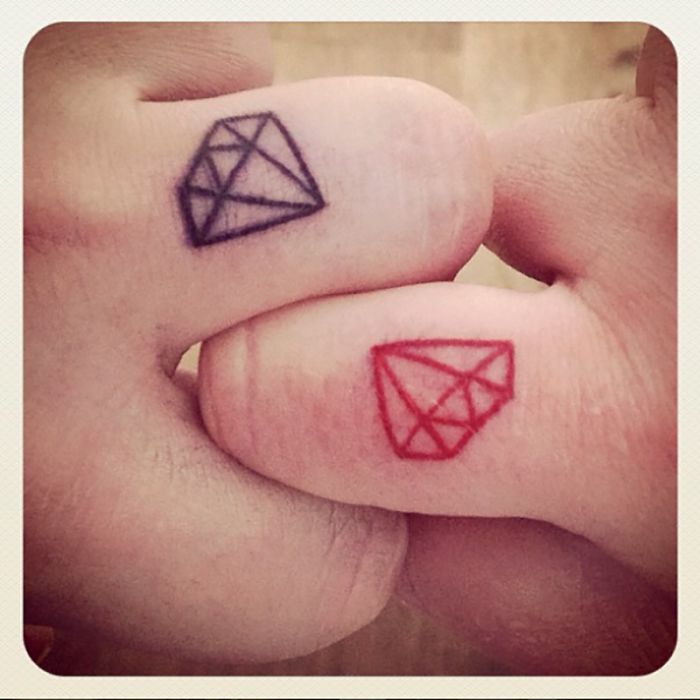 53 Brave Couples Who Chose Matching Wedding Tattoos Instead Of Rings