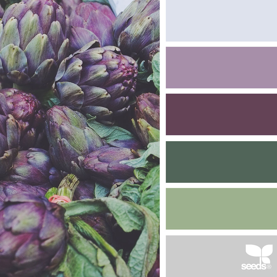 Nature-Inspired Color Palettes AKA Design Seeds For Designers, Crafters And Home Decorators