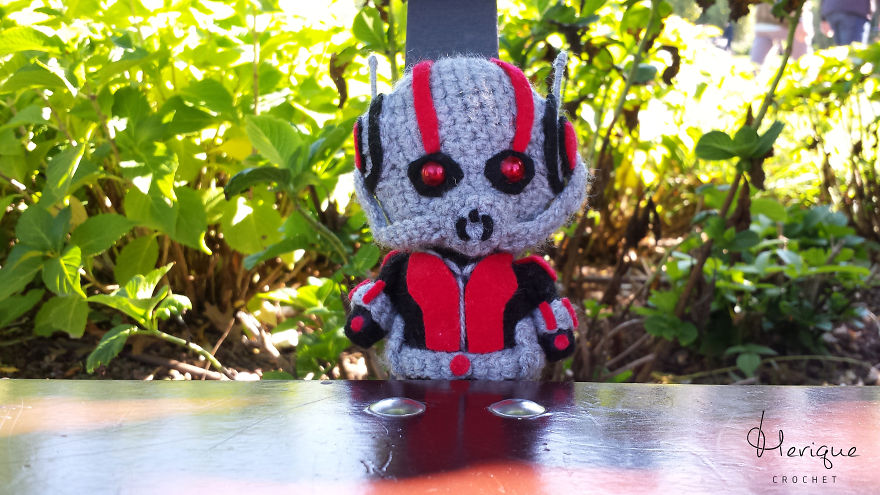 I Crochet Tiny Superheroes And Carry Them With Me So They’d Save My Day I Crochet Tiny Superheroes And Carry Them With Me So They’d Save My Day