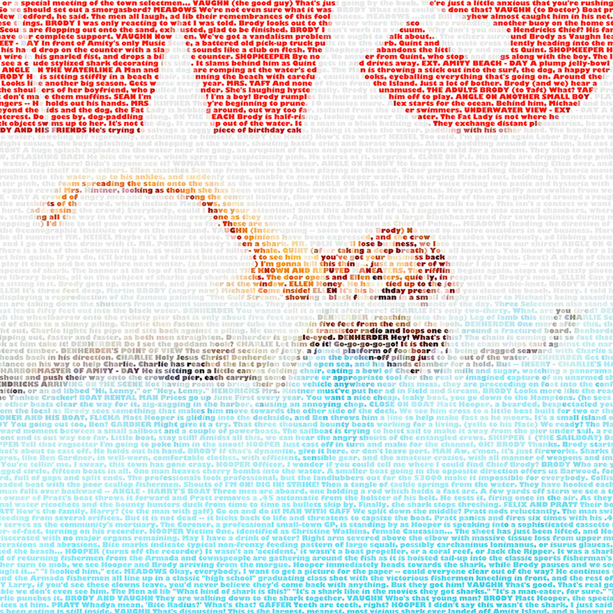 I Recreate Movie Posters Using Their Screenplays I Recreate Movie Posters Using Their Screenplays