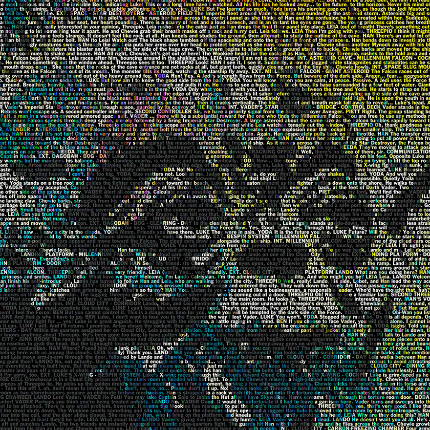 I Recreate Movie Posters Using Their Screenplays I Recreate Movie Posters Using Their Screenplays