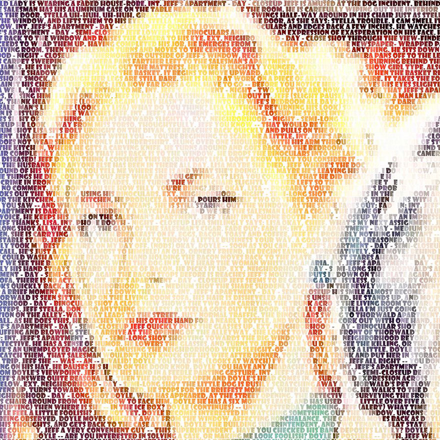 I Recreate Movie Posters Using Their Screenplays I Recreate Movie Posters Using Their Screenplays