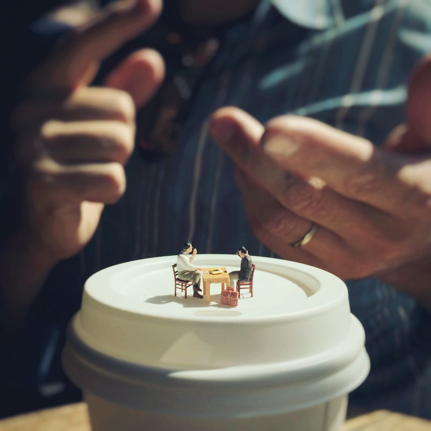 I Turn My Unemployed Life Moments Into Miniature Photography I Turn My Unemployed Life Moments Into Miniature Photography