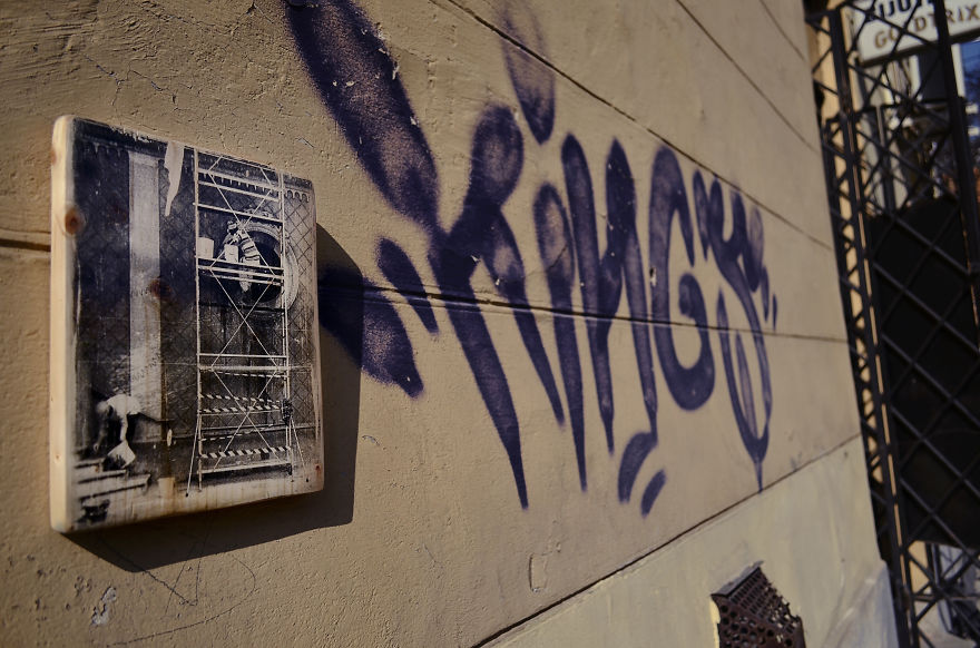 I Hang Woodprints Around Cluj, Romania For People To Find And Take Home I Hang Woodprints Around Cluj, Romania For People To Find And Take Home