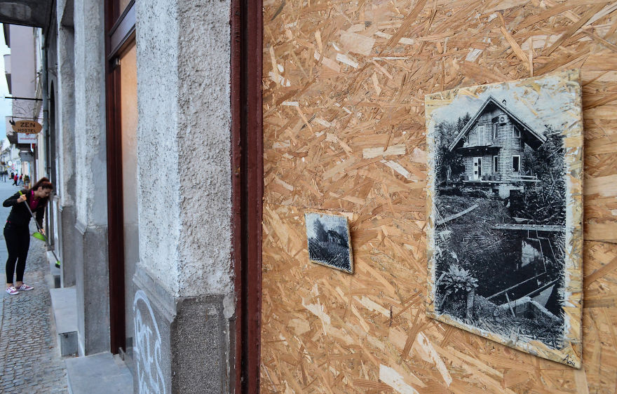 I Hang Woodprints Around Cluj, Romania For People To Find And Take Home I Hang Woodprints Around Cluj, Romania For People To Find And Take Home