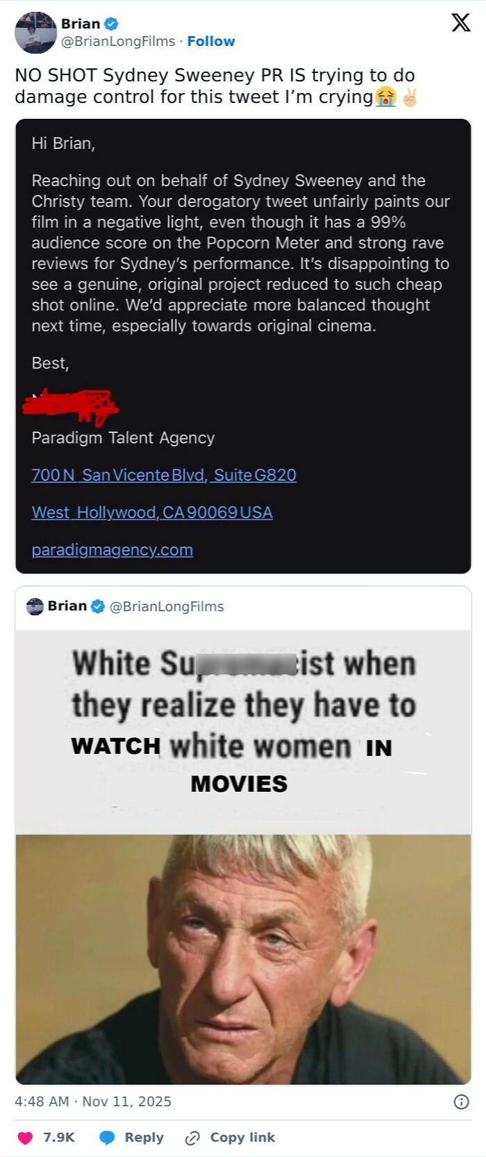 Leaked PR Emails Expose Sydney Sweeney&#8217;s Reps Doing &#8220;Damage Control&#8221; After &#8216;Christy&#8217; Tanks At Box Office