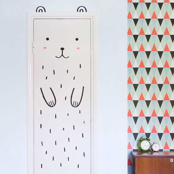 Cute Door Stickers Will Transform Your Doors Into Animals