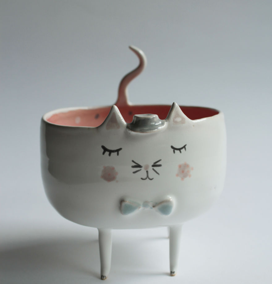 Adorable Animal Ceramics By Polish Artist “Clay Opera” Adorable Animal Ceramics By Polish Artist “Clay Opera”