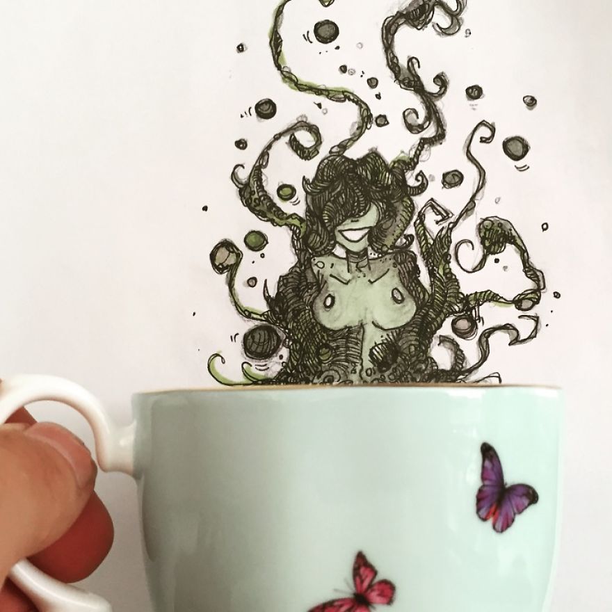 Crazy Creatures Having Fun In My Kitchen Crazy Creatures Having Fun In My Kitchen