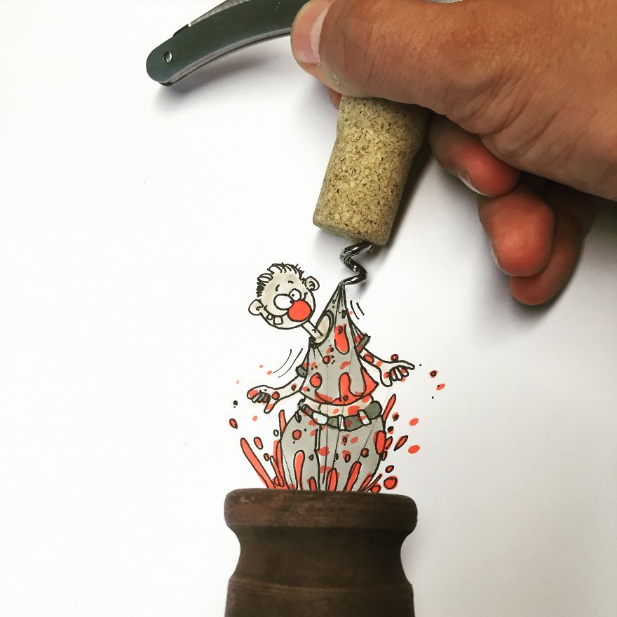 Crazy Creatures Having Fun In My Kitchen Crazy Creatures Having Fun In My Kitchen