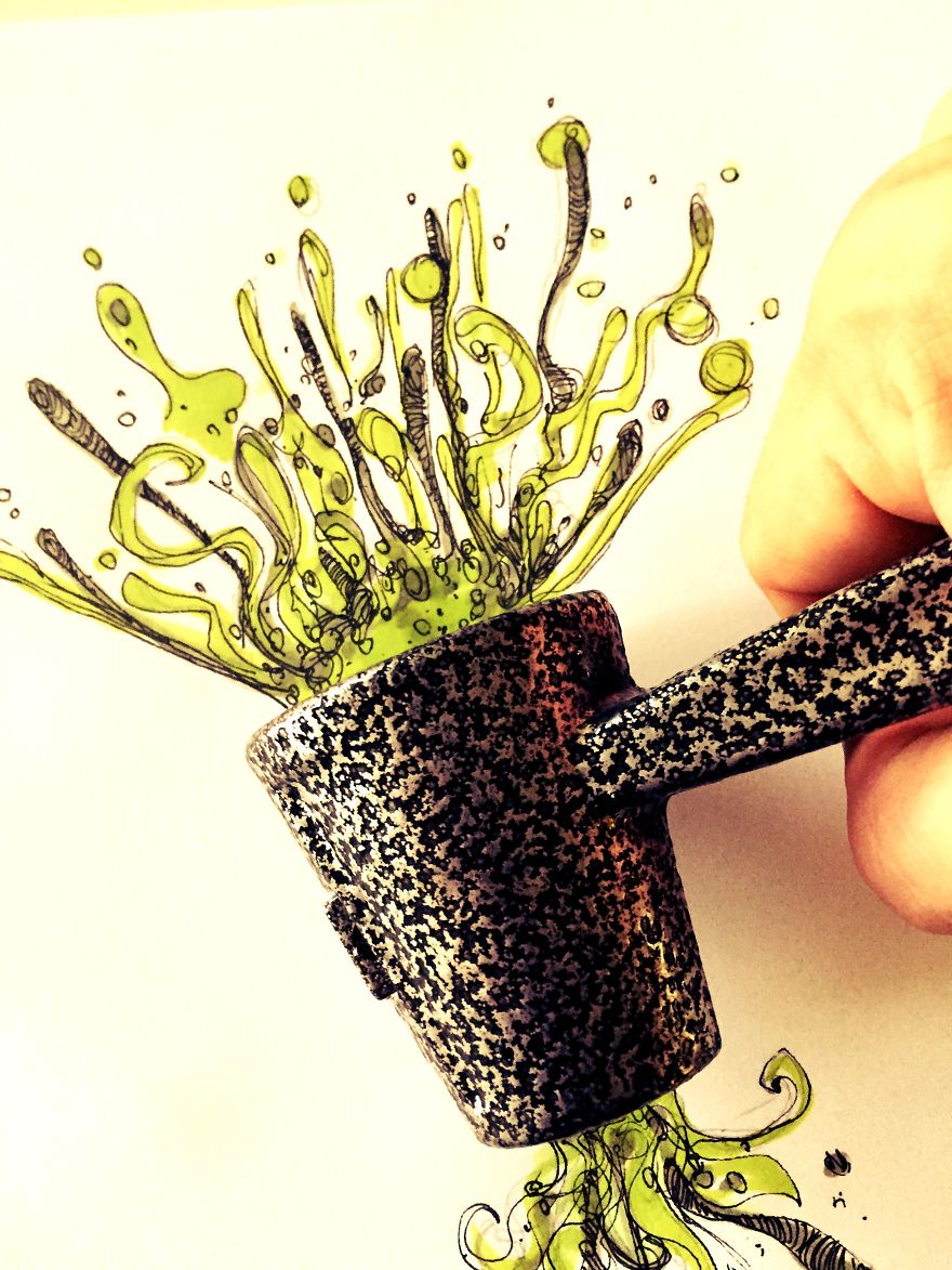 Crazy Creatures Having Fun In My Kitchen Crazy Creatures Having Fun In My Kitchen