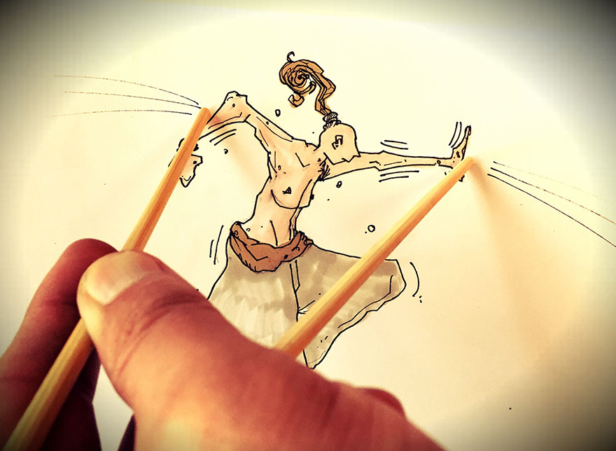 Crazy Creatures Having Fun In My Kitchen Crazy Creatures Having Fun In My Kitchen